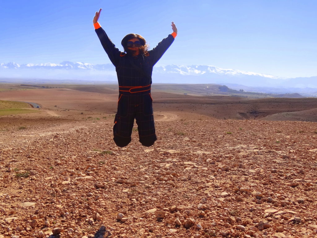 Escaping from the city to Agafay Desert