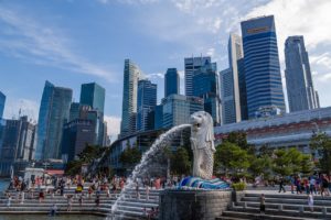 Singapore Merlion Park Image