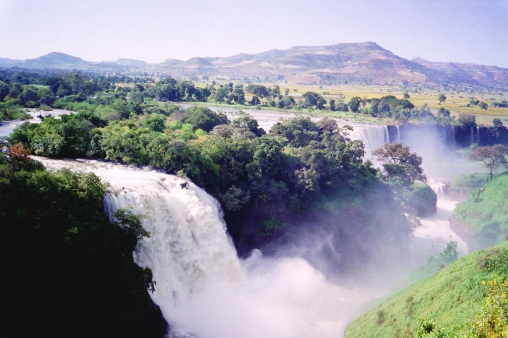 The Blue Nile Falls