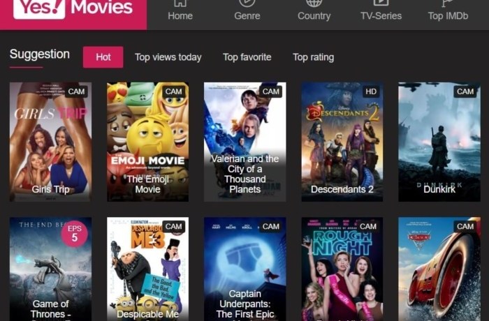 YesMovies-Alternatives to GoMovies