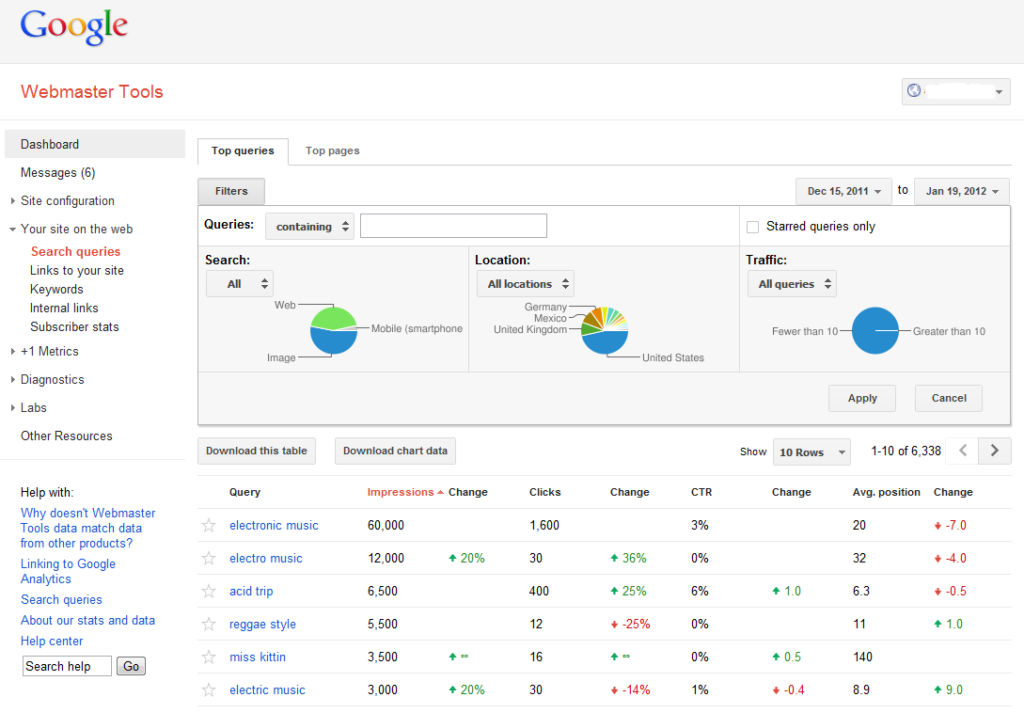 google-webmasters-tools
