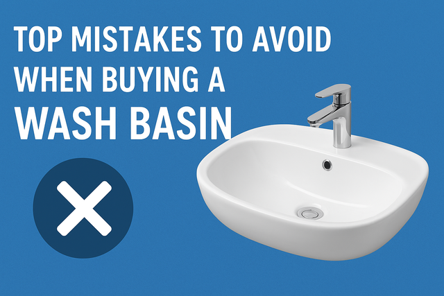 Top 5 Mistakes to Avoid When Buying a Wash Basin Mistakes to Avoid When Buying a Wash Basin