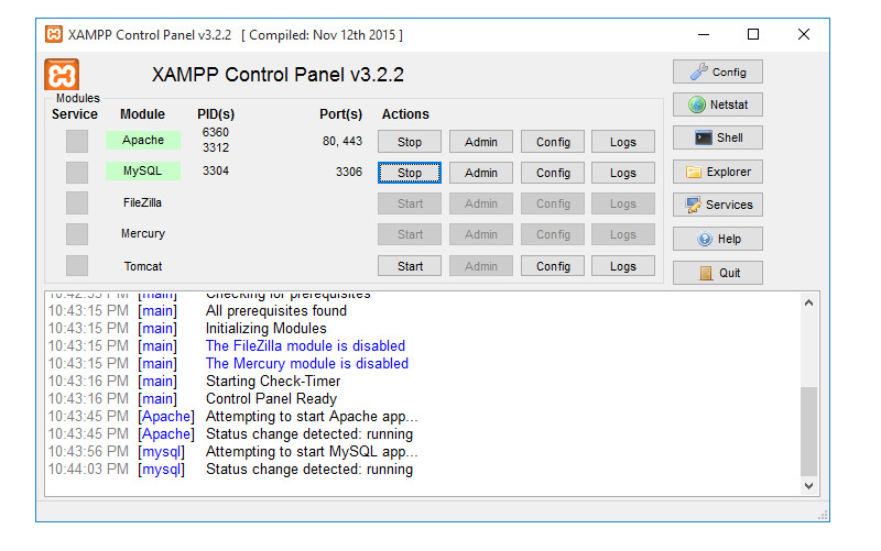 XAMPP Tools